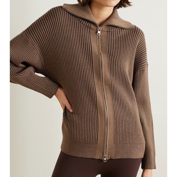VARLEY Orly Zip-Through Knit Jacket - Nwot - Picture 3 of 9